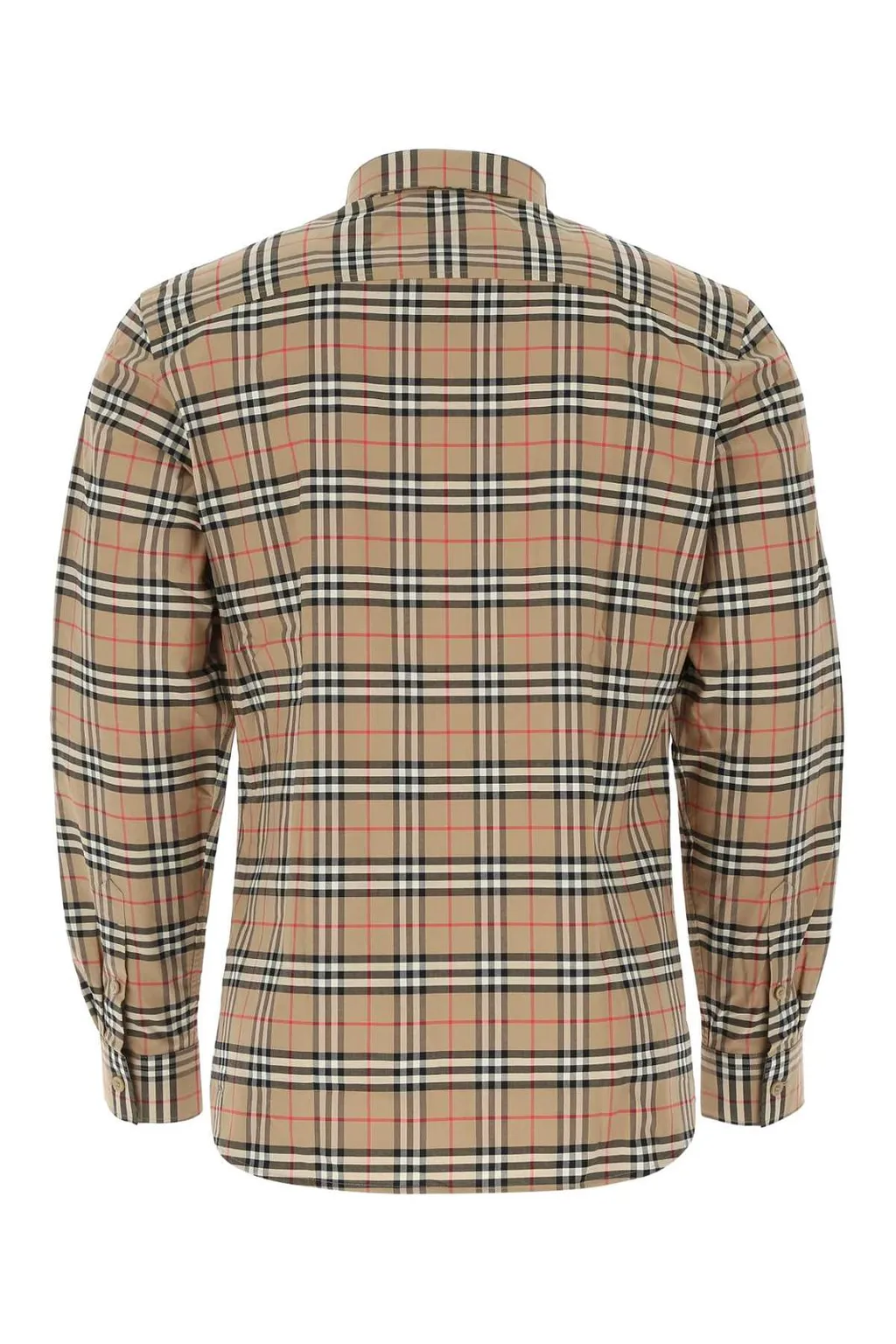 Burberry Checked Long-Sleeved Shirt