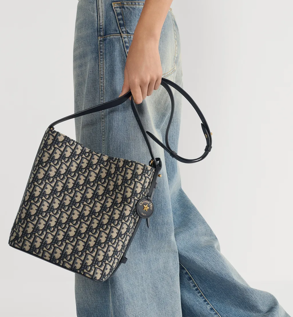 Small Diorstar Bucket Bag