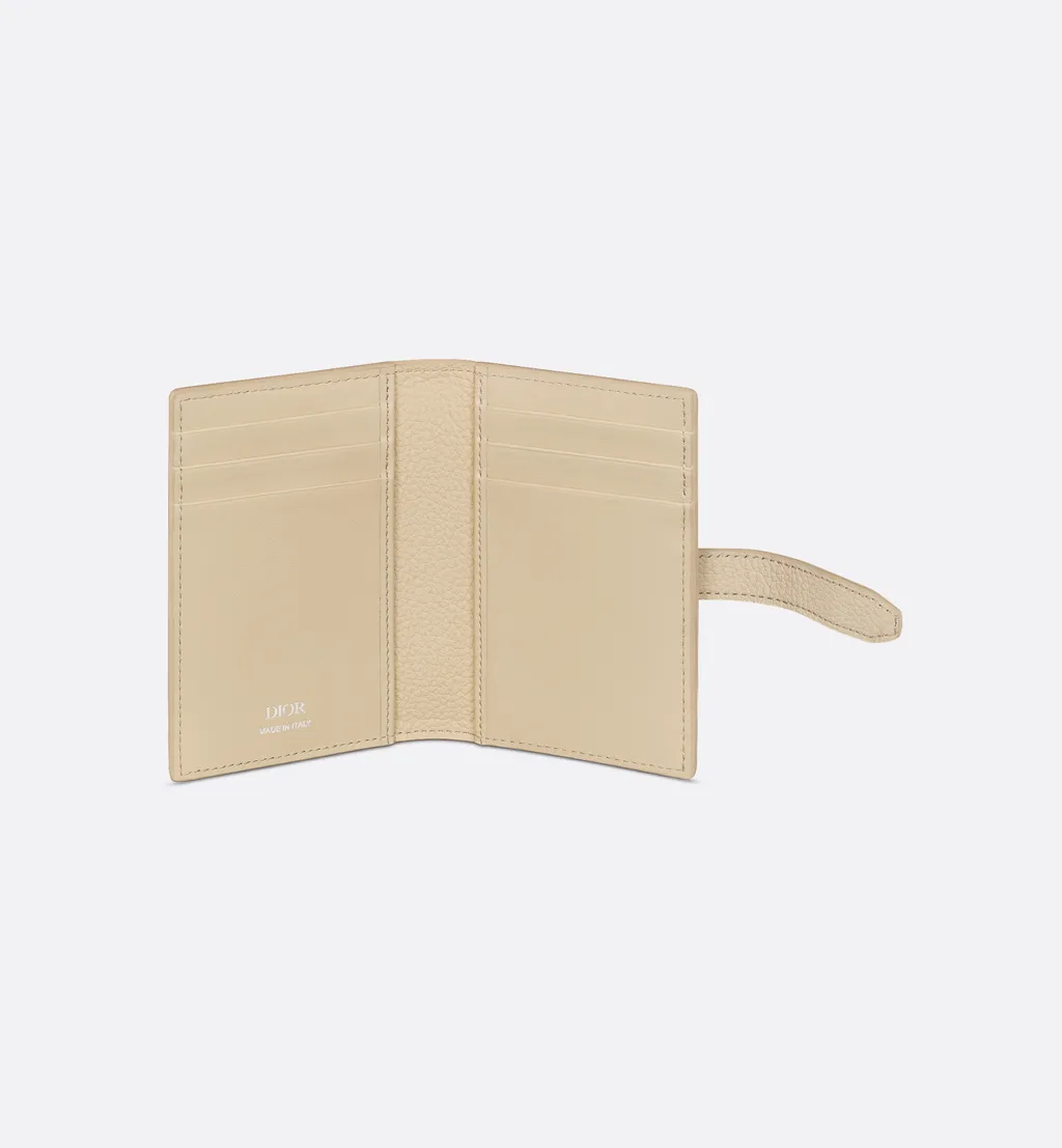 Dior Normandie Vertical Bifold Card Holder