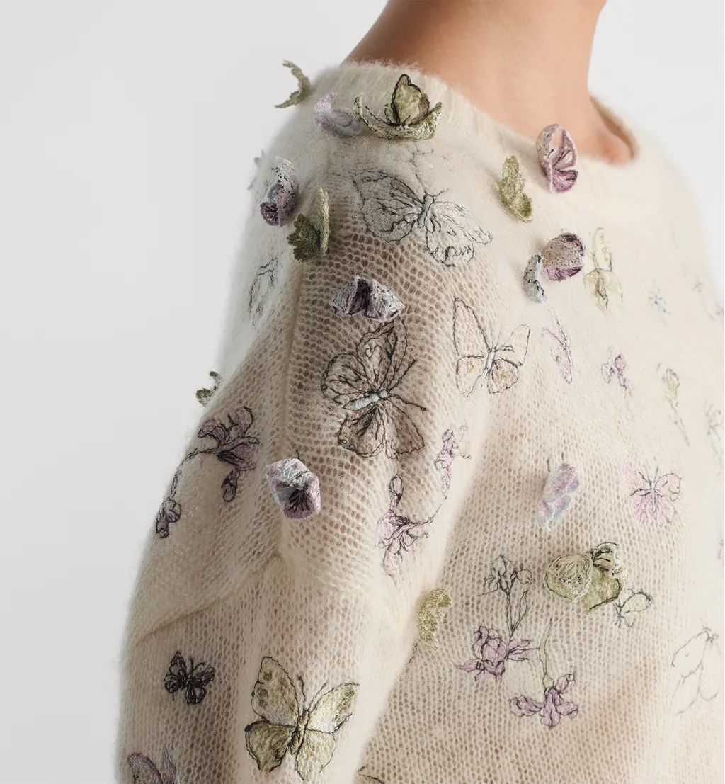 Embroidered Sweater