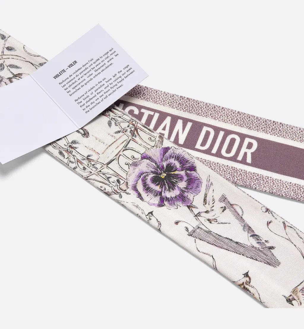 Abcdior V Violette - Voler Mitzah Scarf