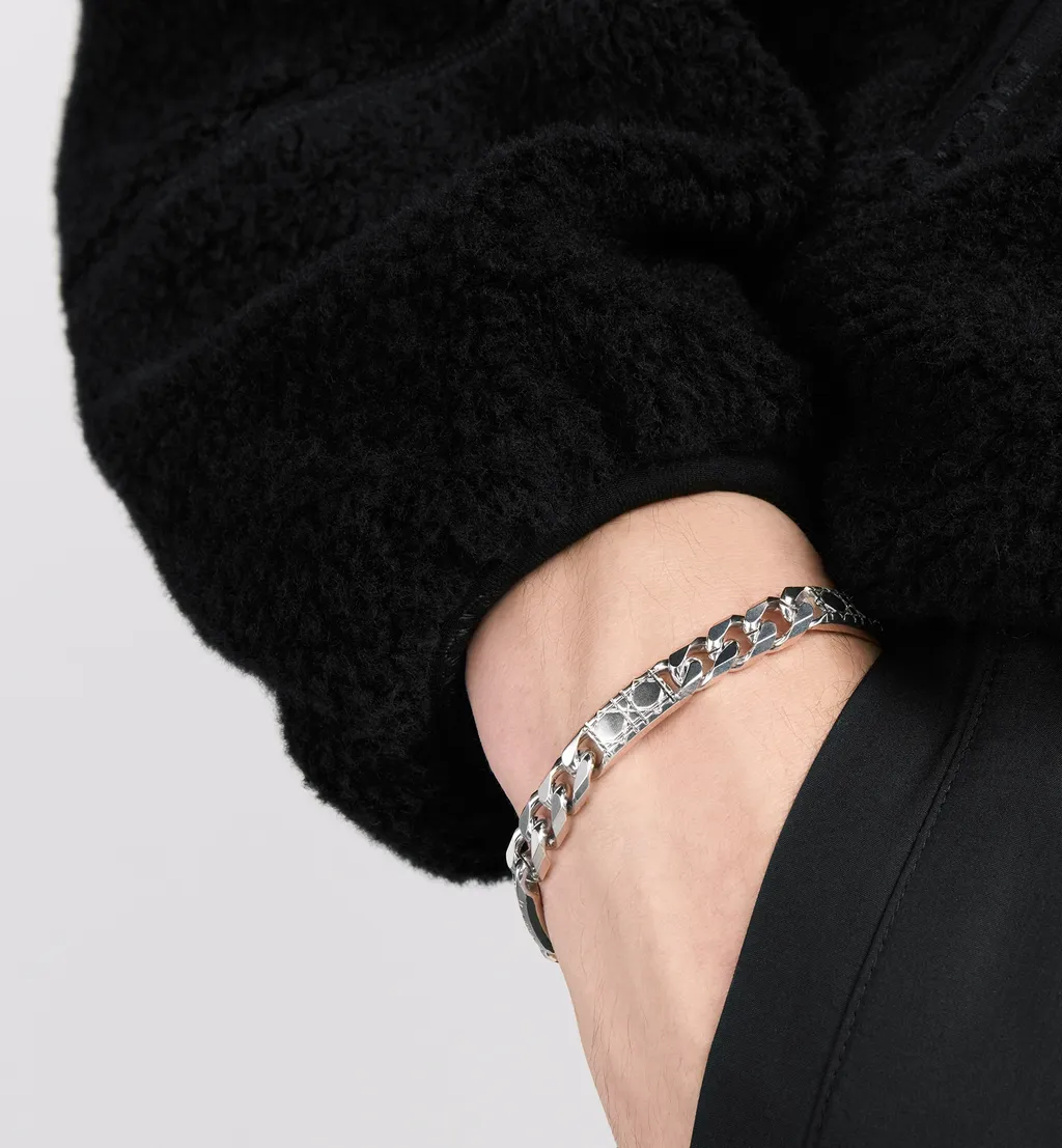 Cannage Chain Link Bracelet