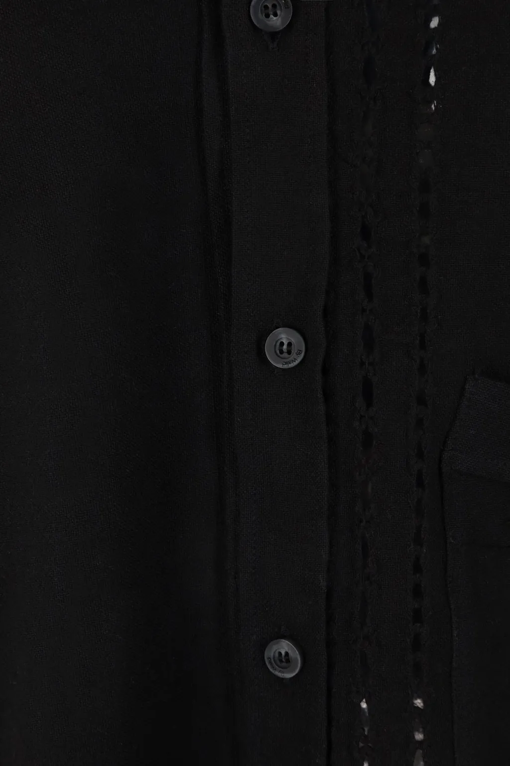 By Walid Long Sleeved Cut-Out Detailed Shirt