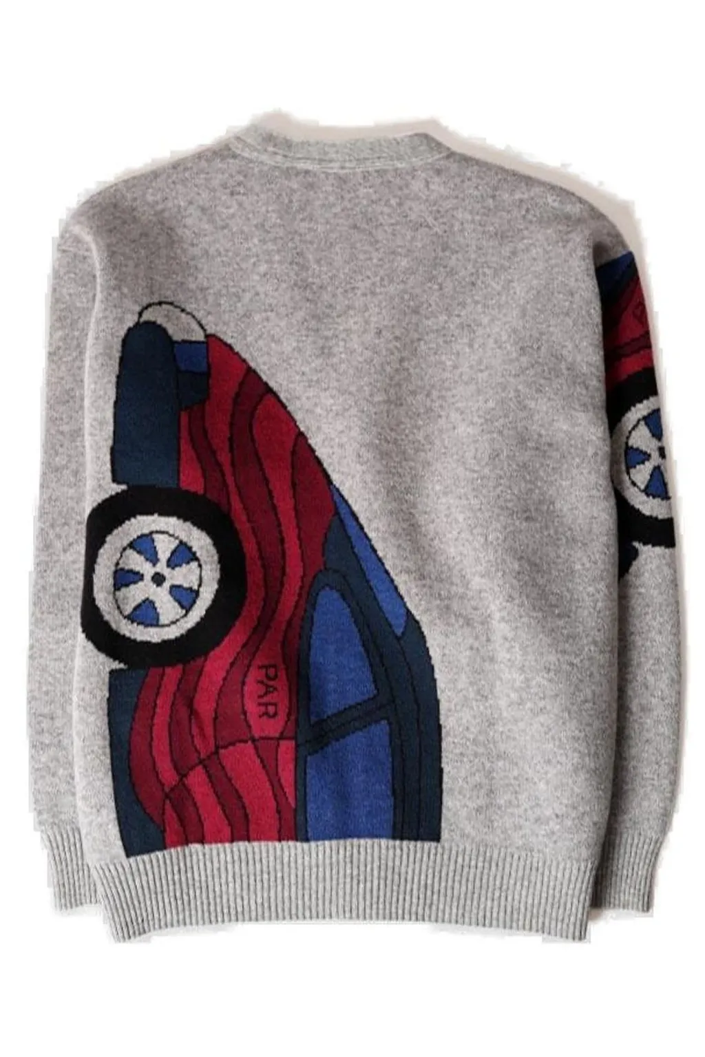 By Parra Knitted Buttoned Cardigan