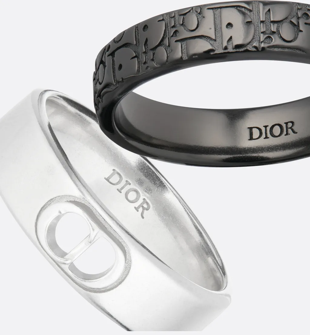 Dior Oblique Ring Set