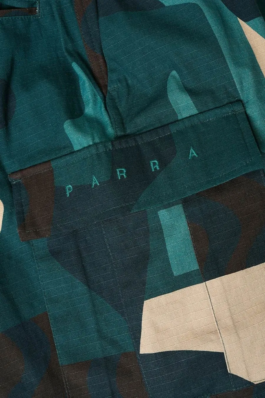 By Parra Elasticated Waistband Abstract-Print Shorts