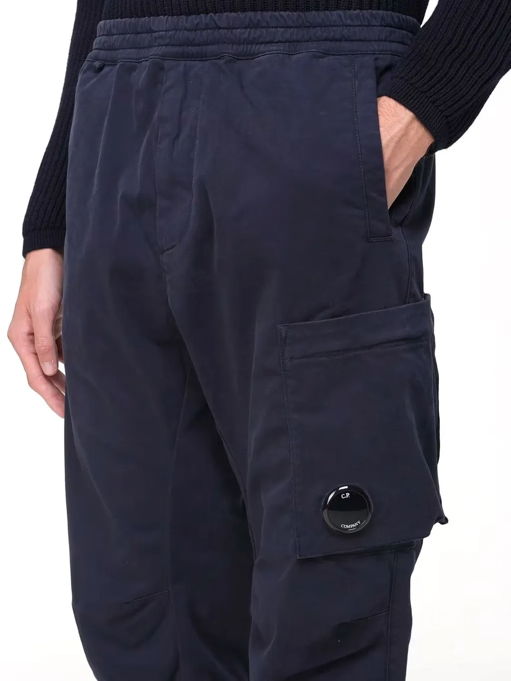 C.P. Company Stretch Sateen Regular Cargo Pants