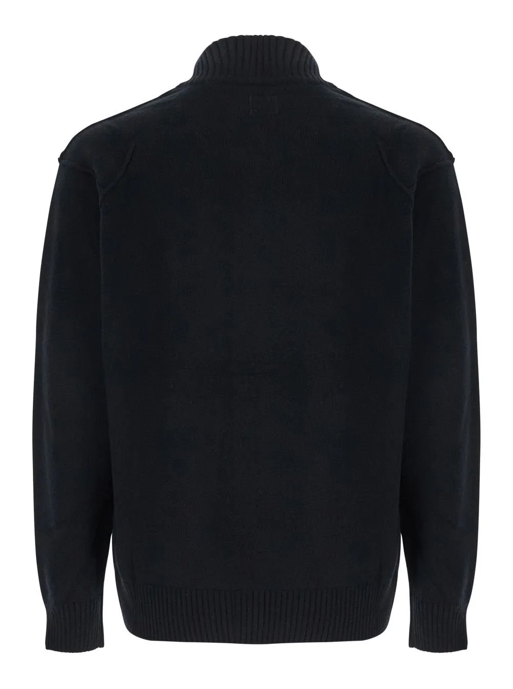 C.P. Company High Neck Logo Plaque Jacket