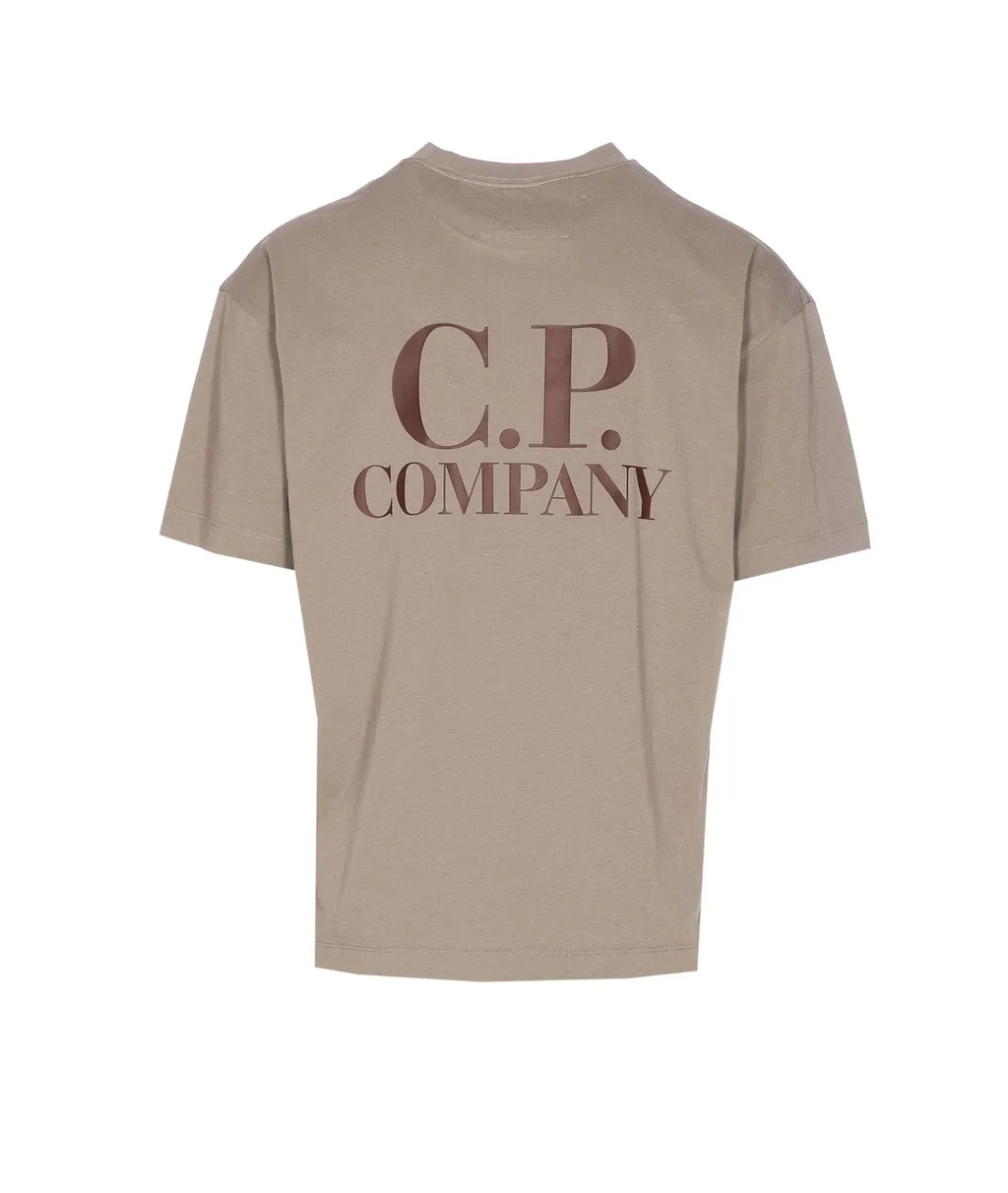 C.P. Company Fallen Rock Logo T-Shirt