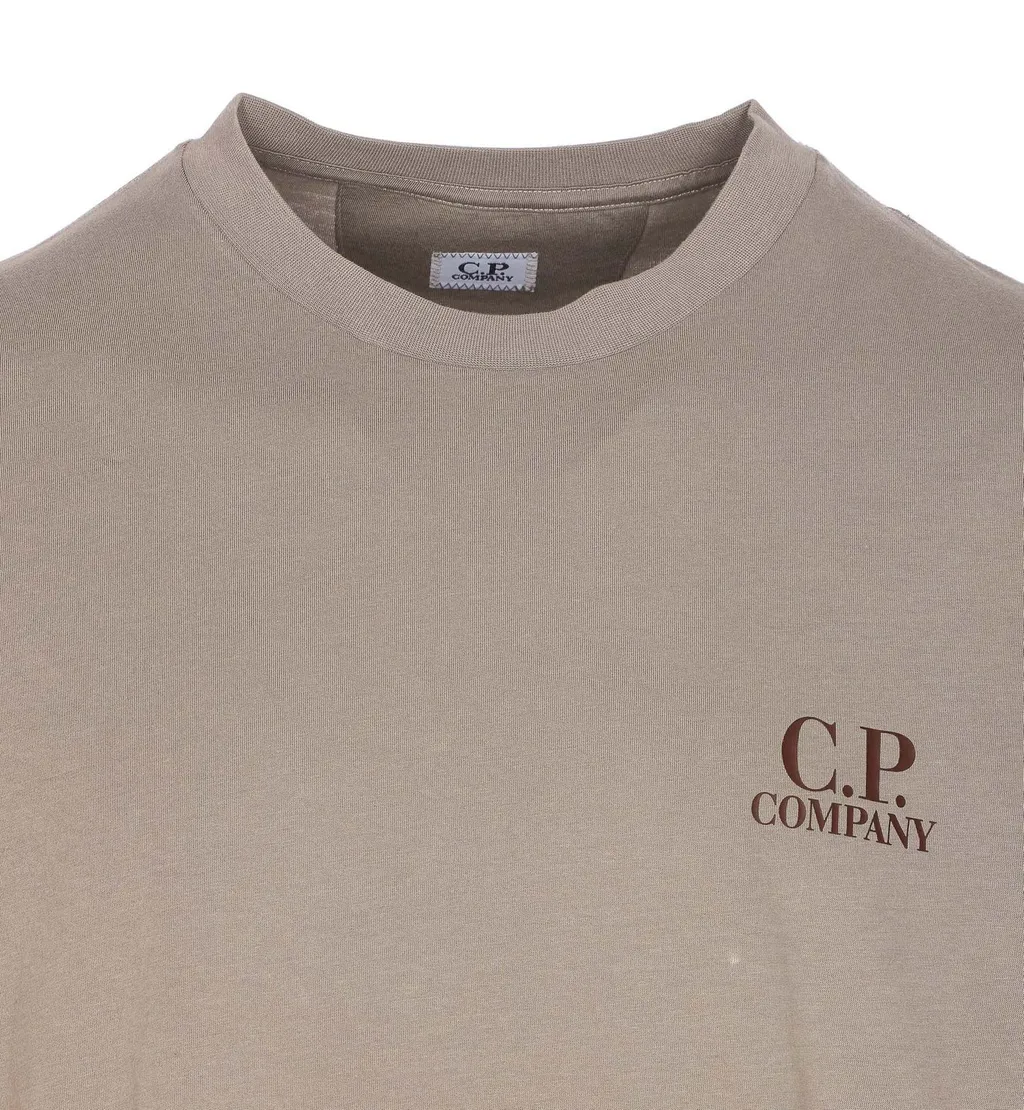 C.P. Company Fallen Rock Logo T-Shirt