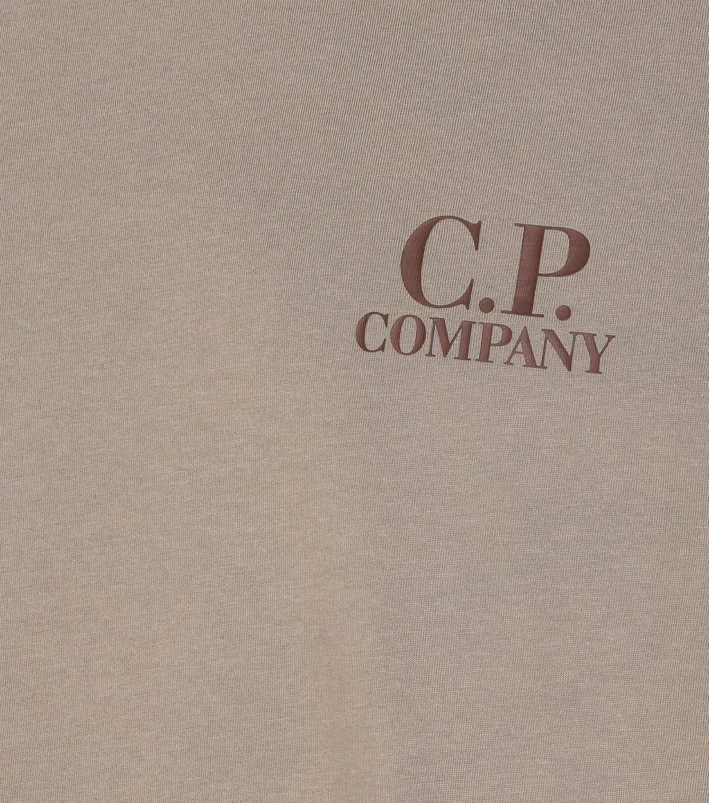 C.P. Company Fallen Rock Logo T-Shirt