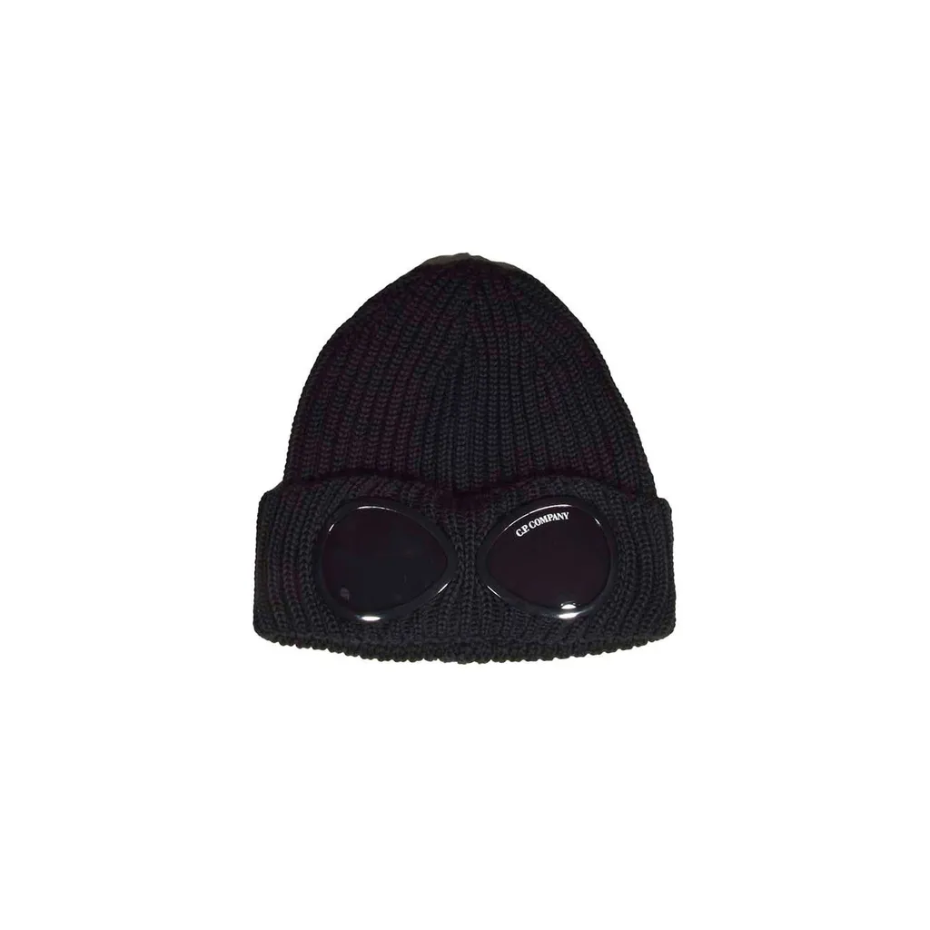 C.P. Company Goggle Detailed Turn-Up Hem Beanie