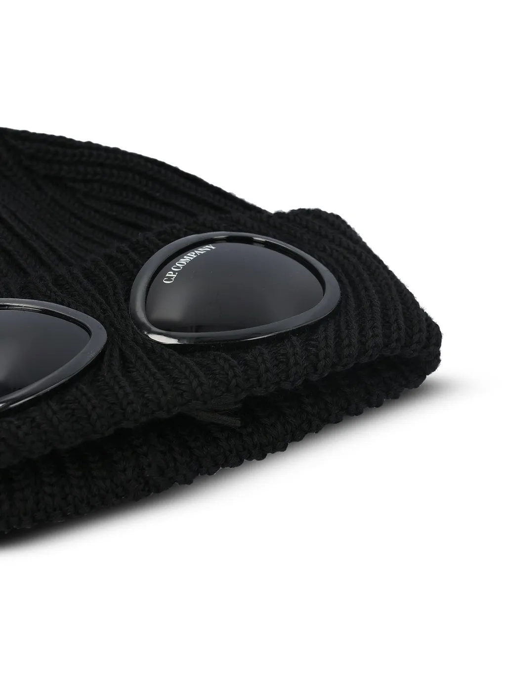 C.P. Company Goggle Detailed Turn-Up Hem Beanie