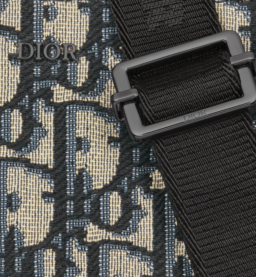 Zipped Pouch With Strap