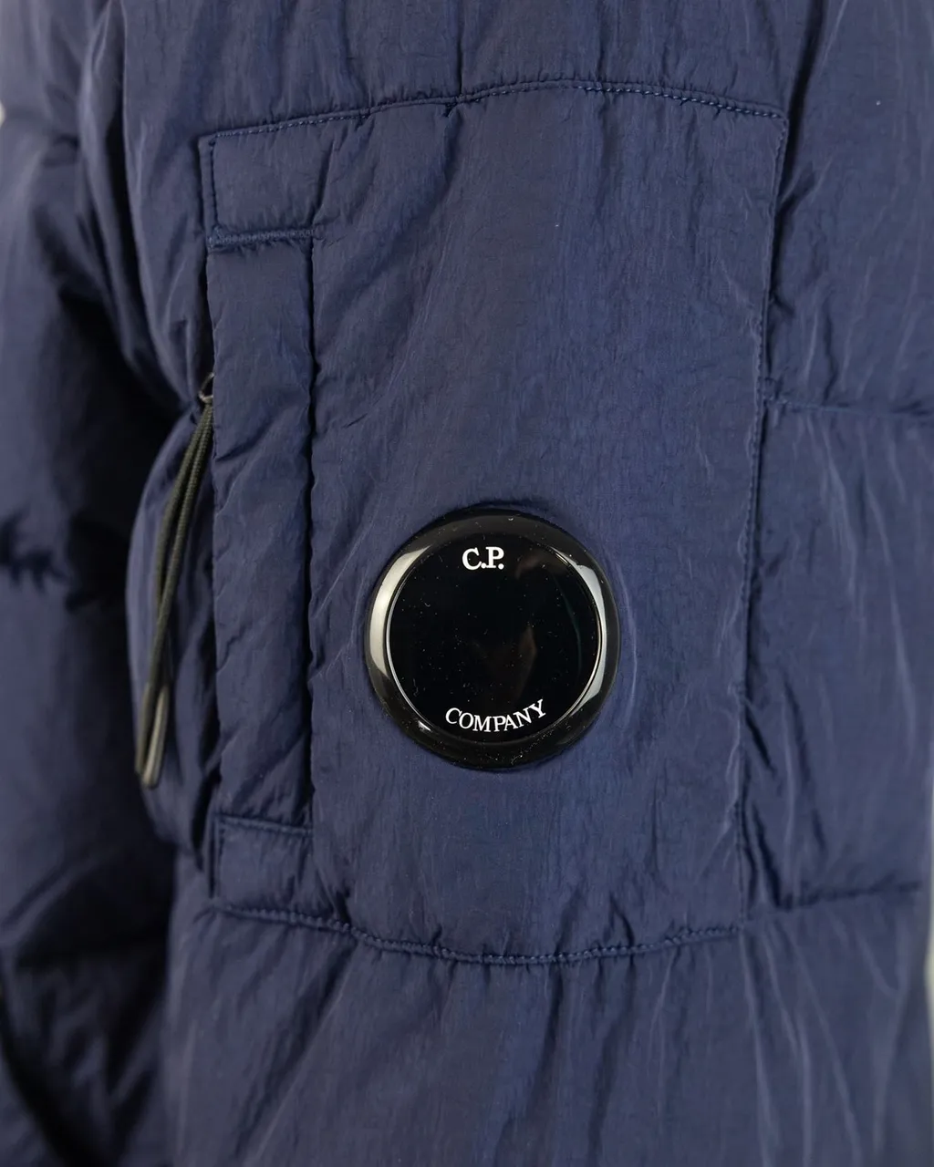 C.P. Company Lens-Detailed Zipped Down Jacket