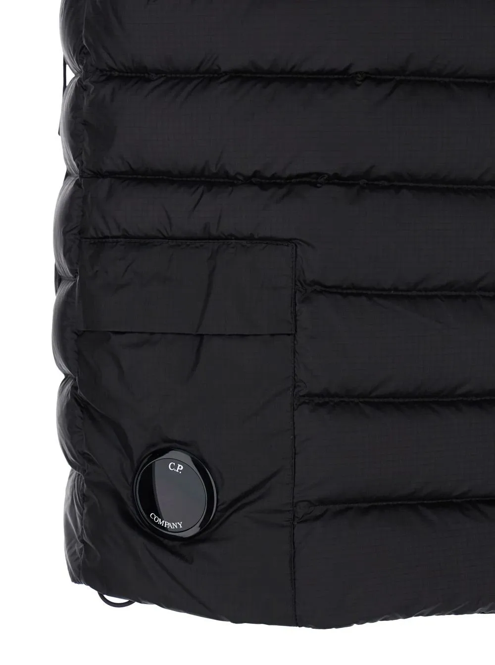 C.P. Company Quilted Mock Neck Vest