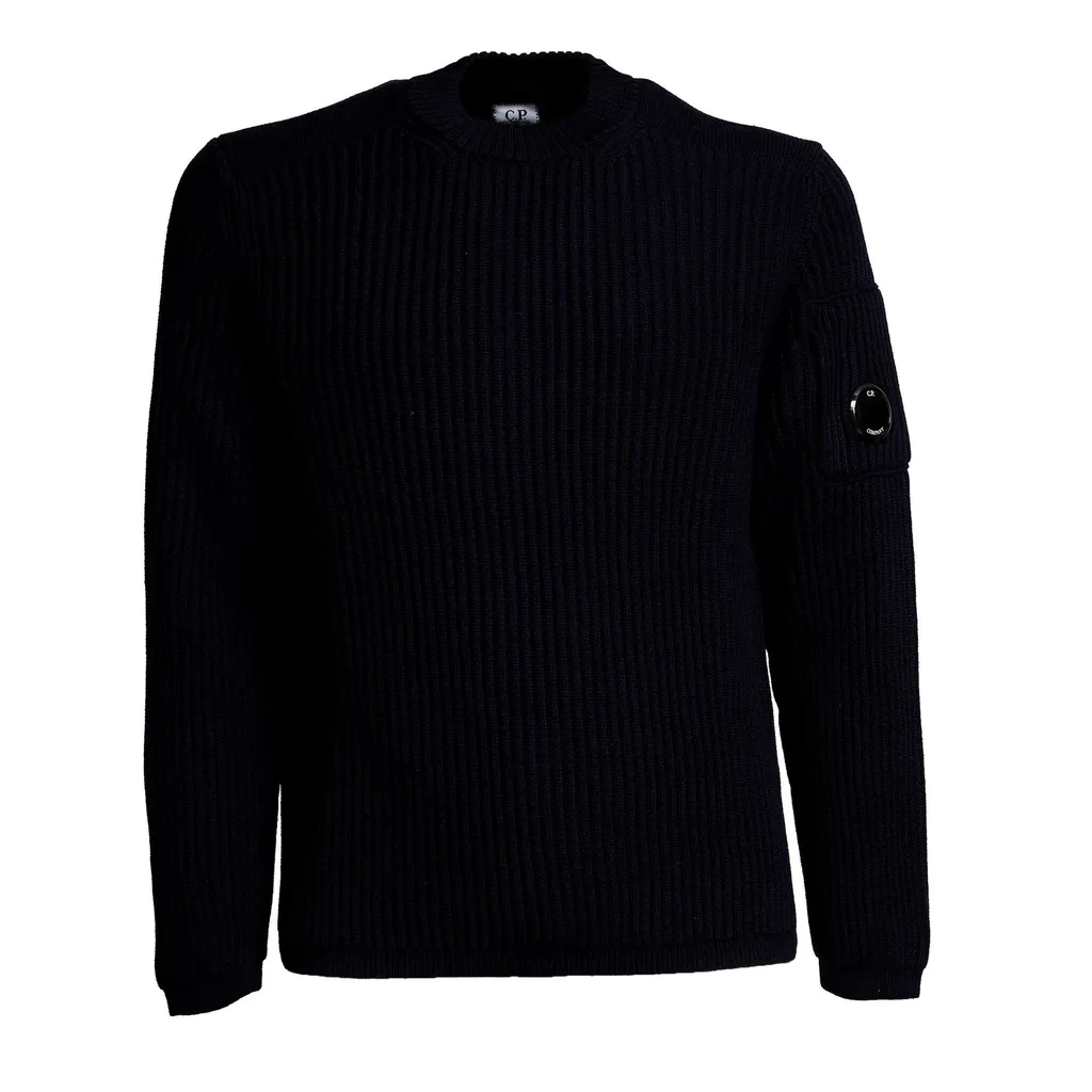 C.P. Company Ribbed Crew Neck Knitwear
