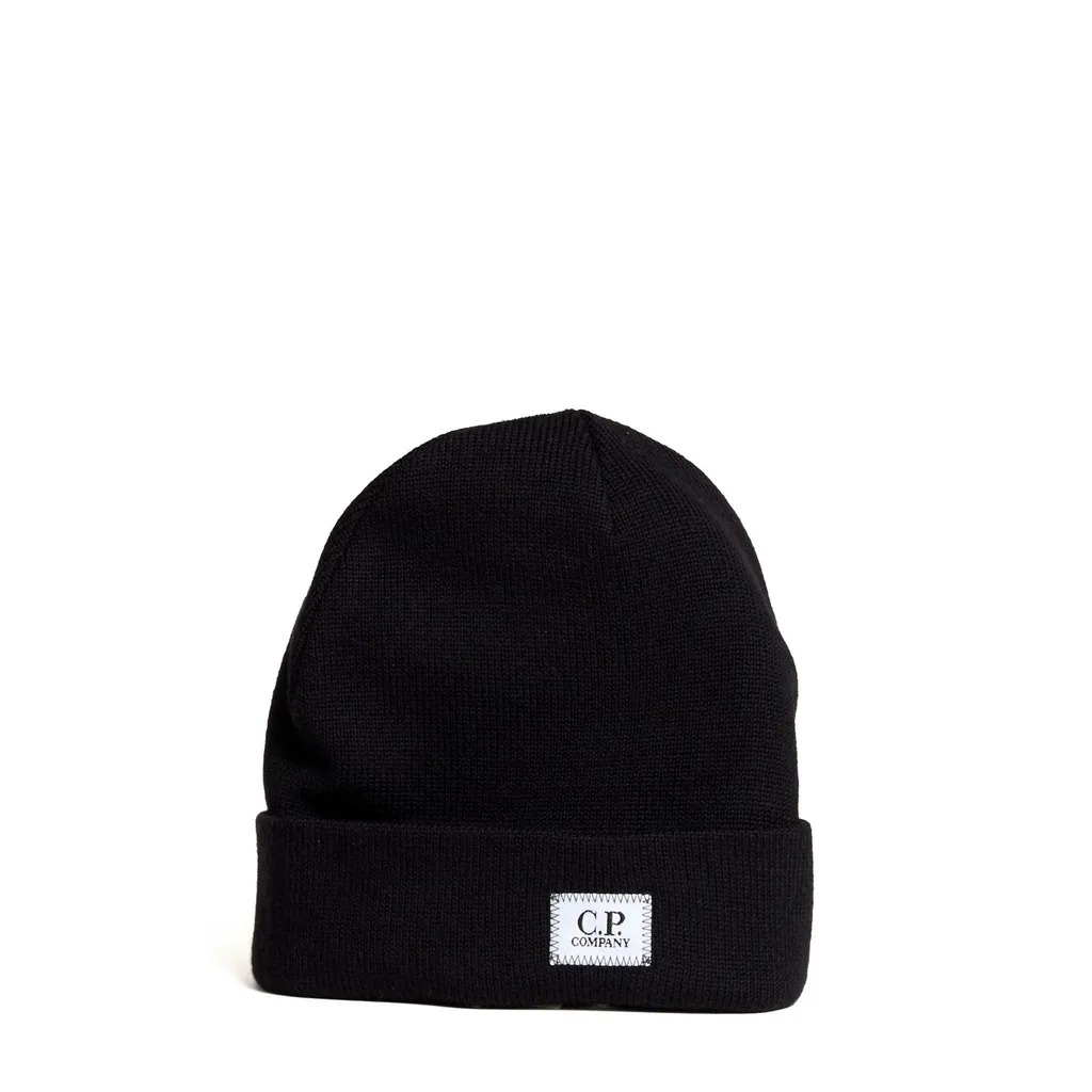 C.P. Company Knit Patch Hat