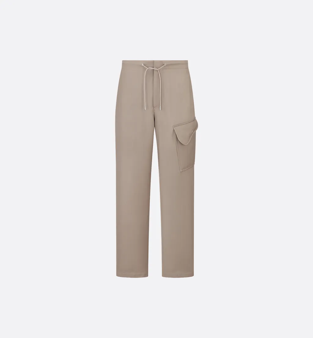 Cargo Pants With Saddle Pocket