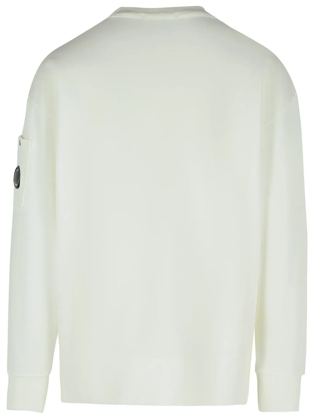 C.P. Company Diagonal Fleece Boxy Crewneck Sweatshirt