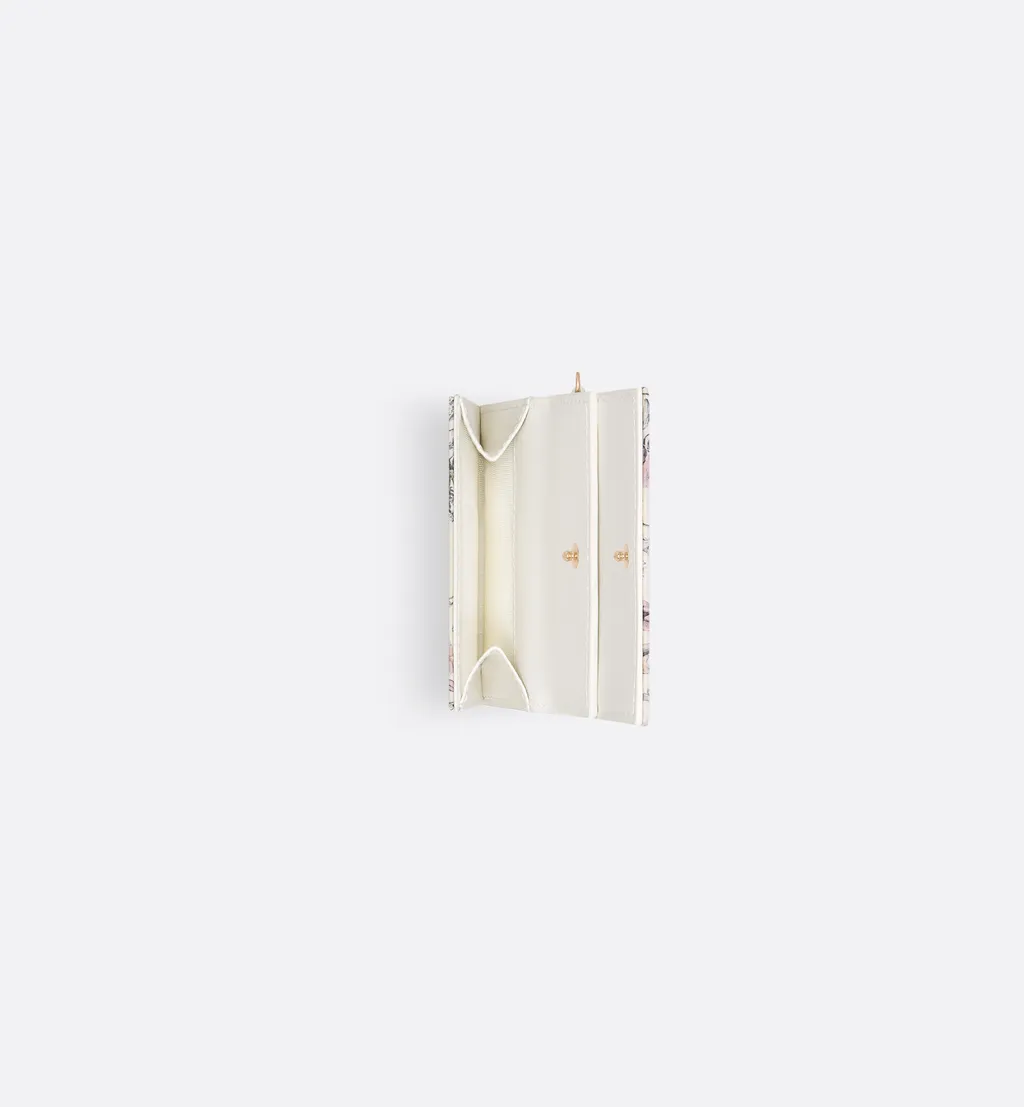 Lady Dior Lotus Wallet