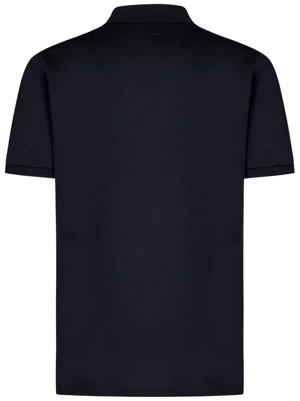 C.P. Company Logo-Patch Side Slit Polo Shirt