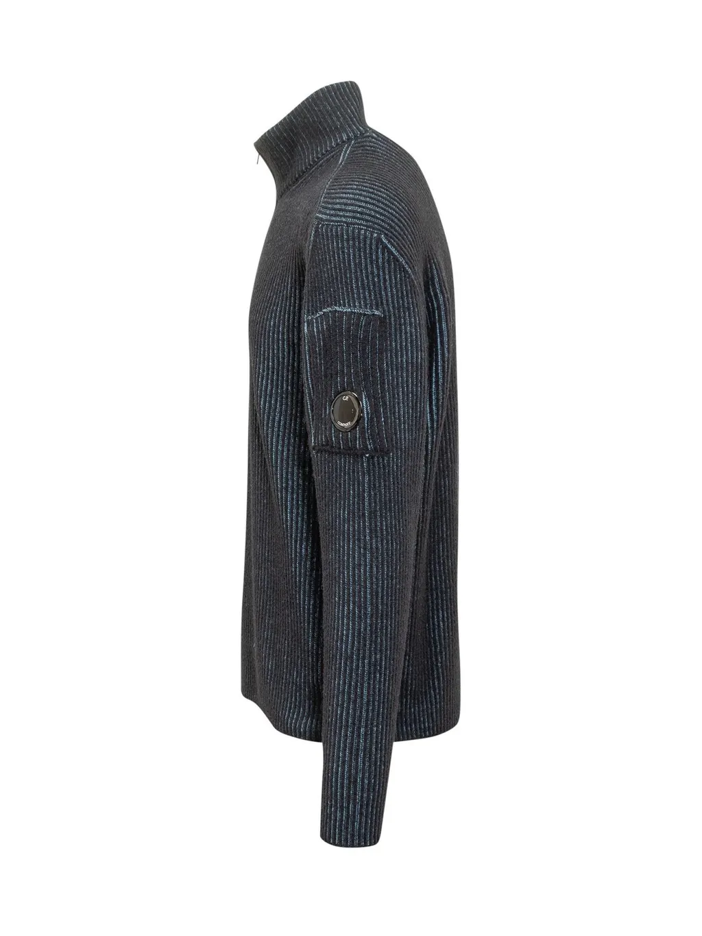 C.P. Company Ribbed Knit Polo