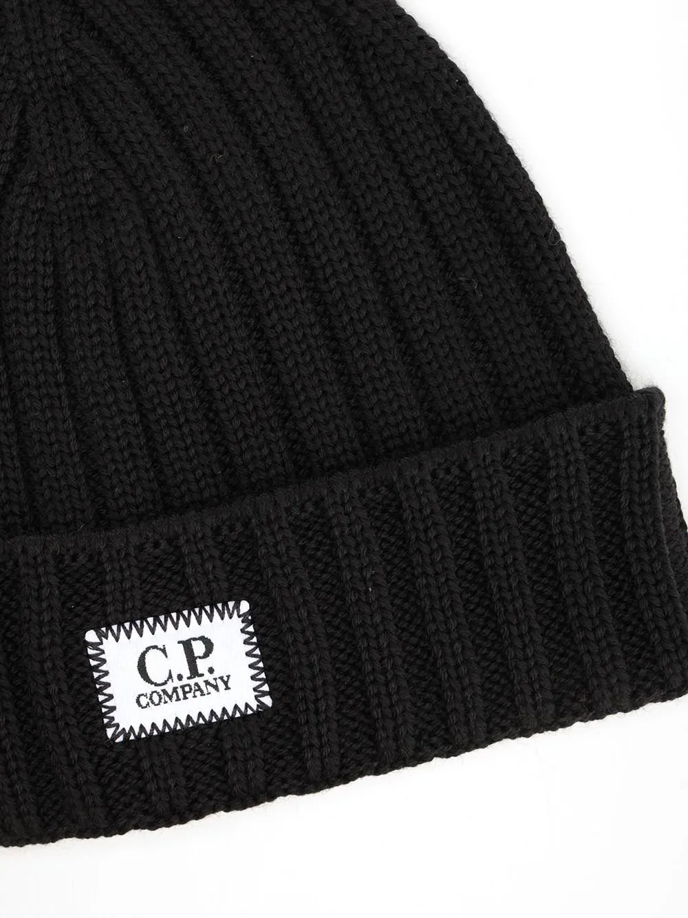 C.P. Company Logo Patch Merino Hat