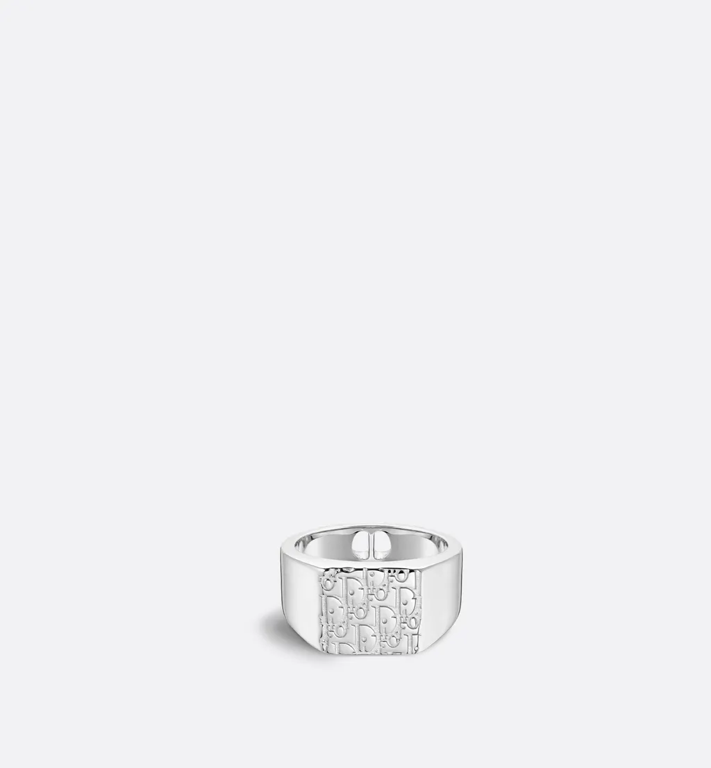 Dior Oblique Signet Ring