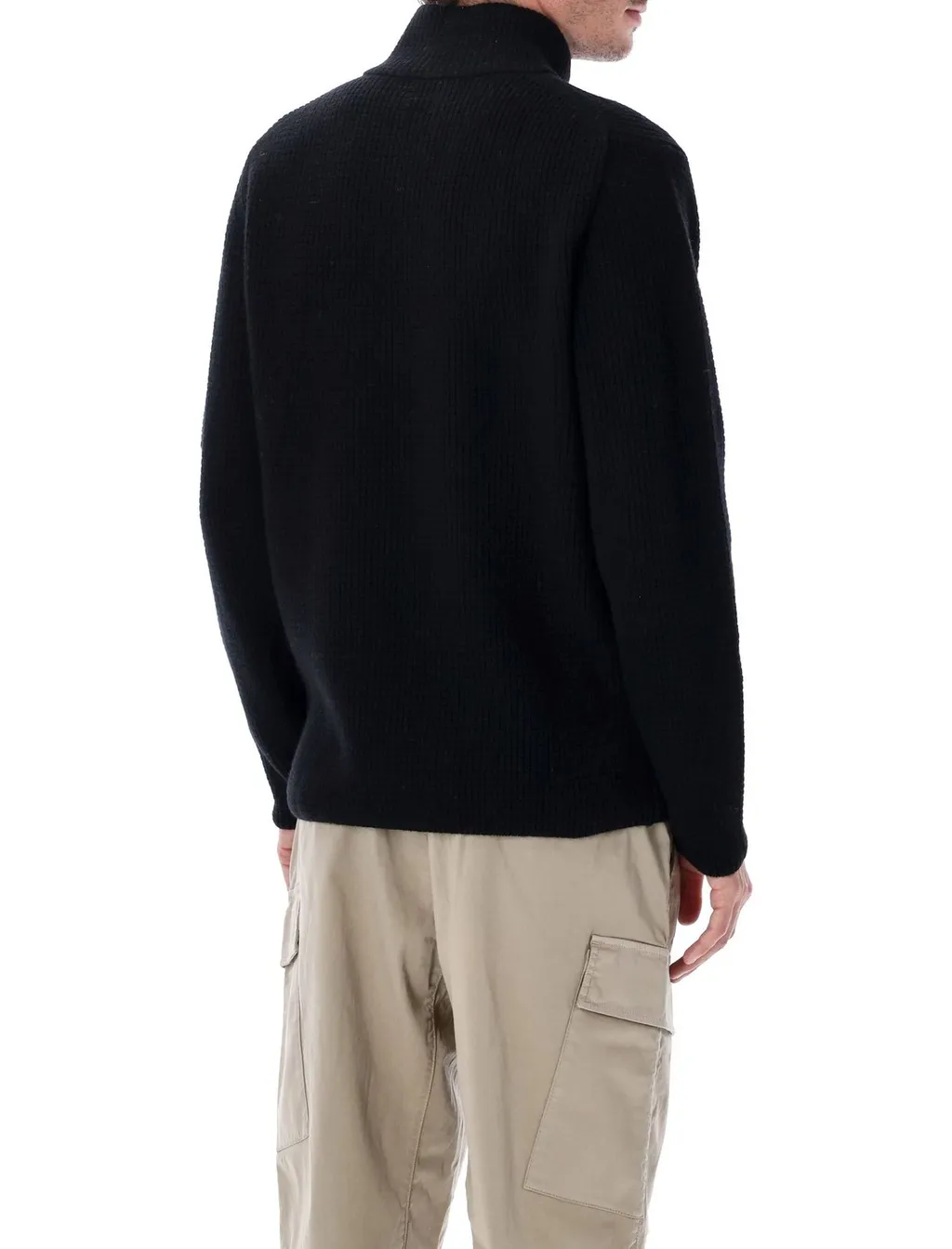 C.P. Company Lens Detail Zip Knitwear