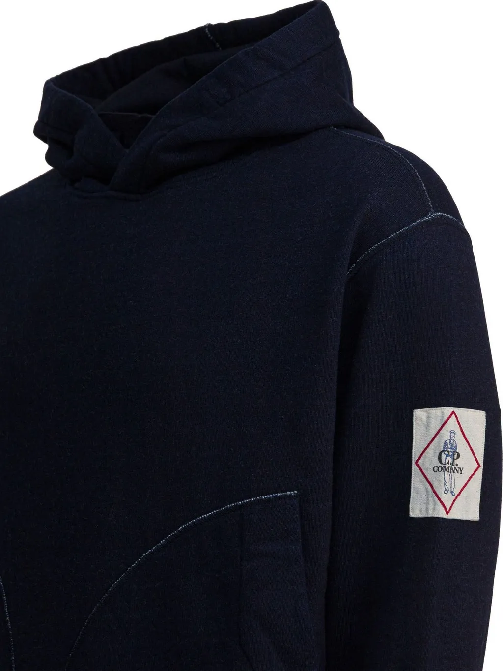 C.P. Company Indigo Hooded Sweater