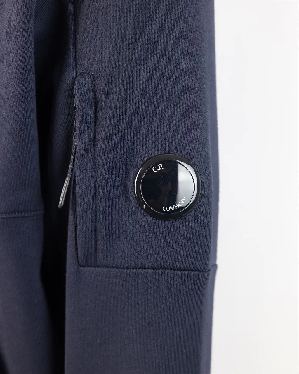 C.P. Company Lens Detailed Drawstring Hoodie