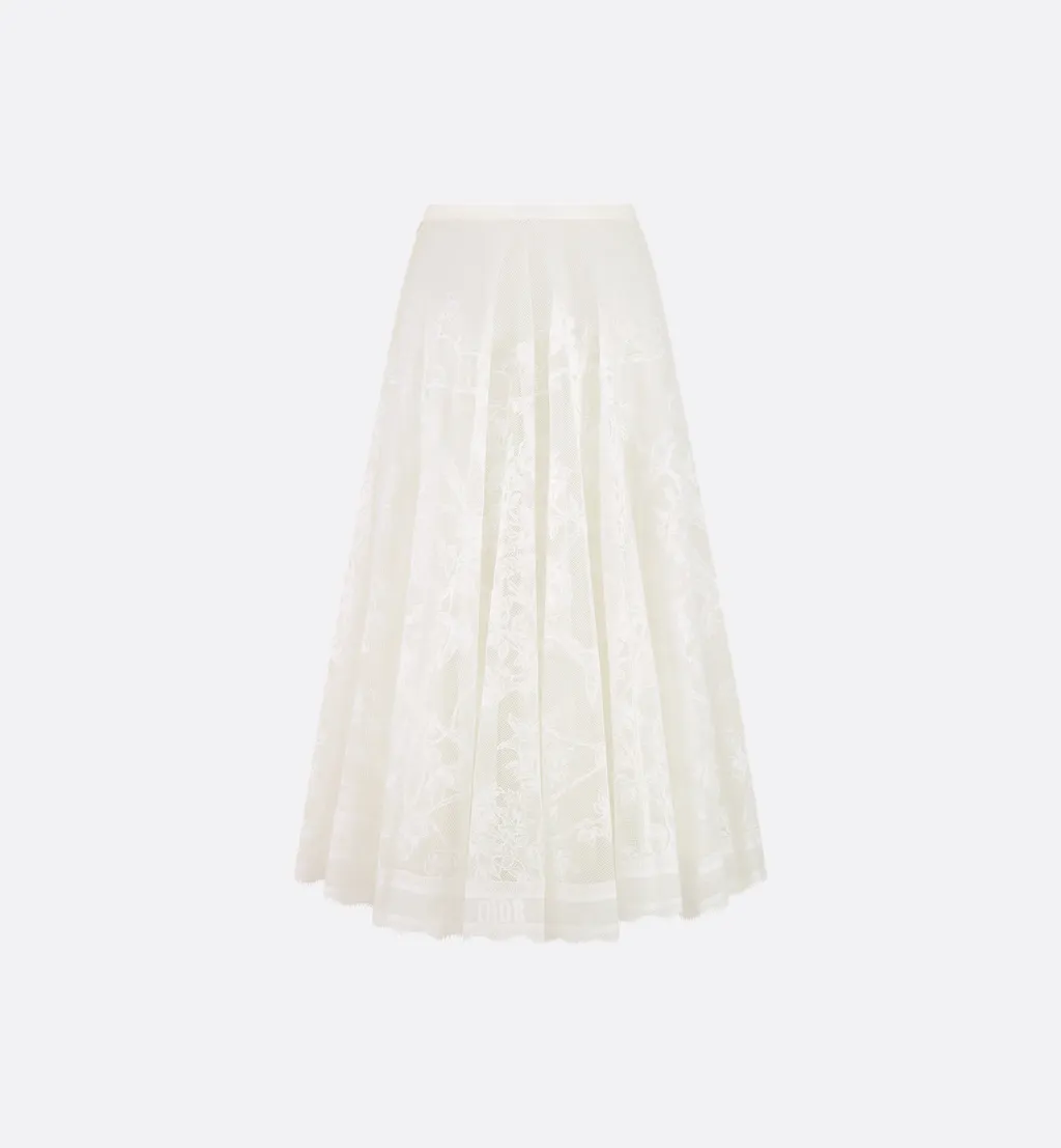 Mid-Length Flared Skirt