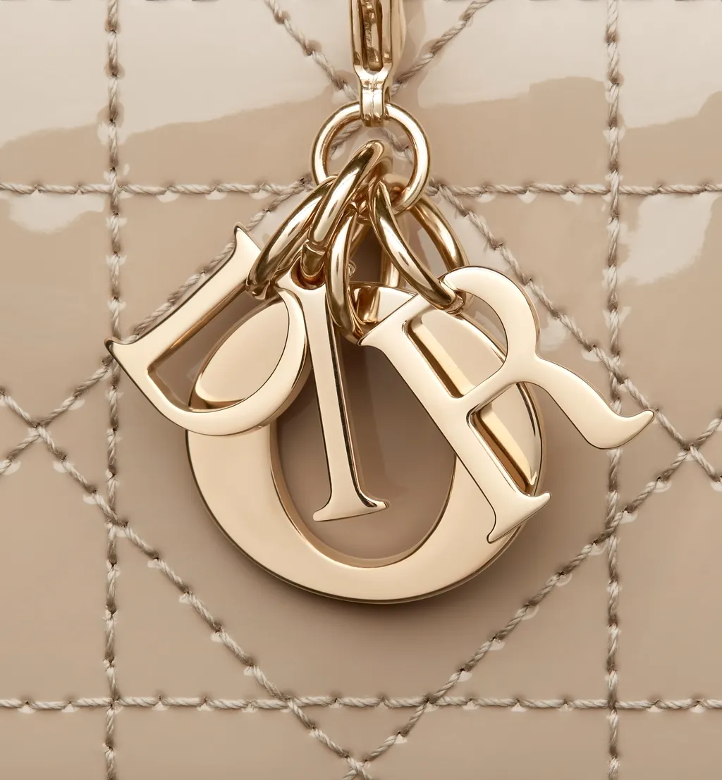 Lady Dior Jasmine Card Holder