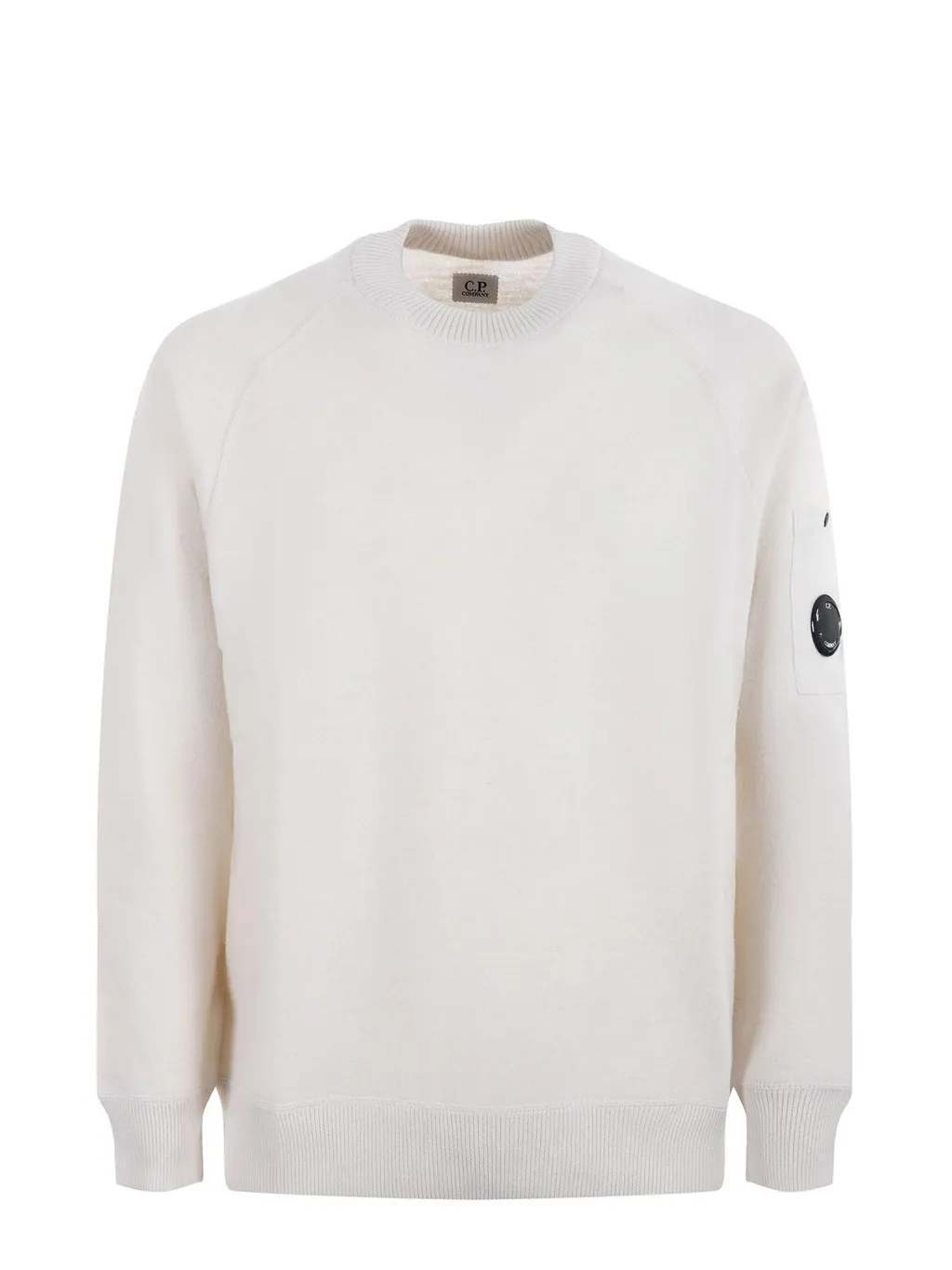 C.P. Company Zip-Pocket Crewneck Sweater