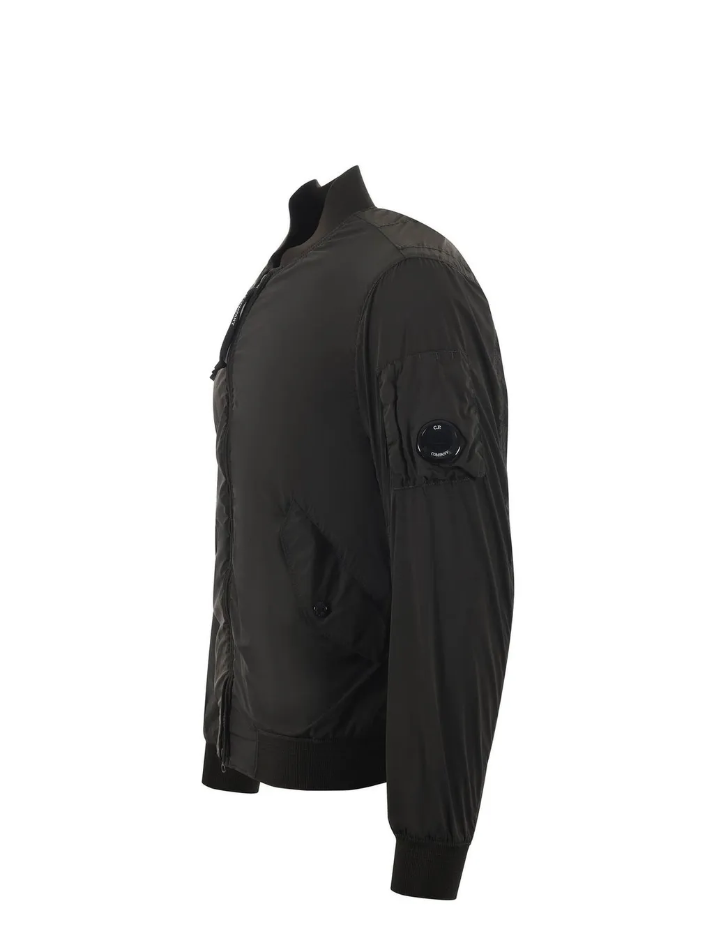 C.P. Company Ribbed Knit Collar Jacket