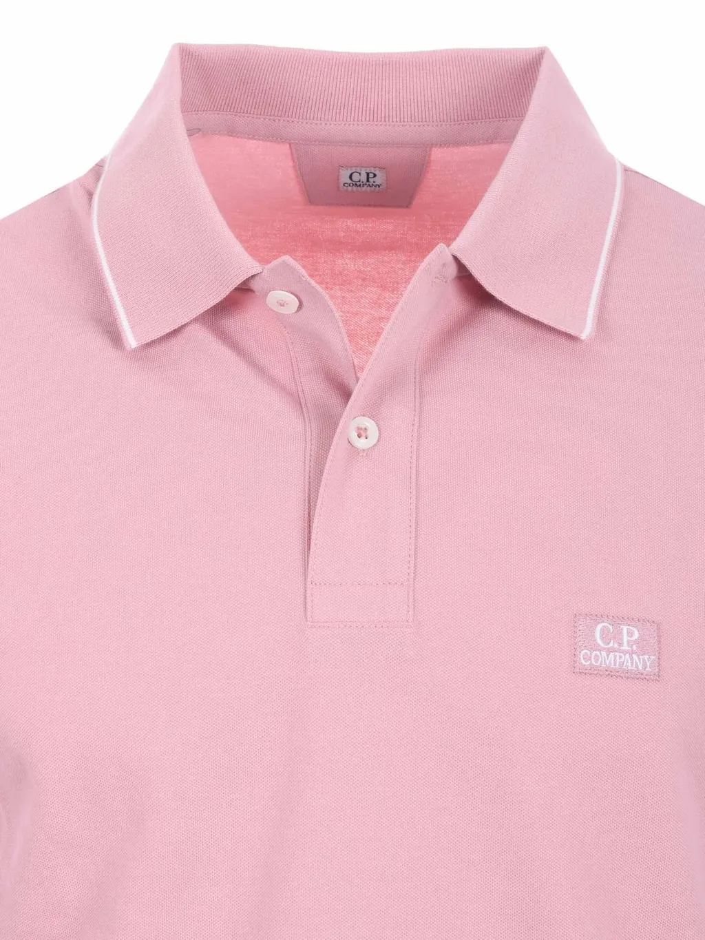 C.P. Company Contrast-Trim Polo Shirt