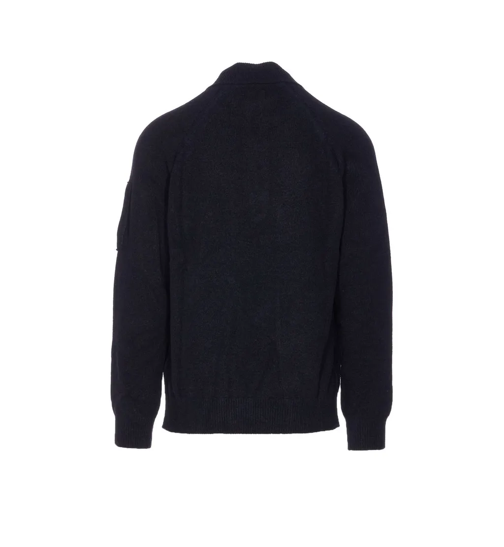 C.P. Company Half-Zip High Neck Sweater