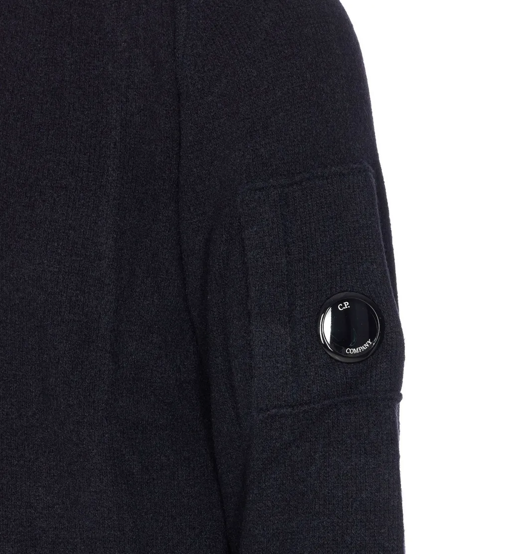 C.P. Company Half-Zip High Neck Sweater
