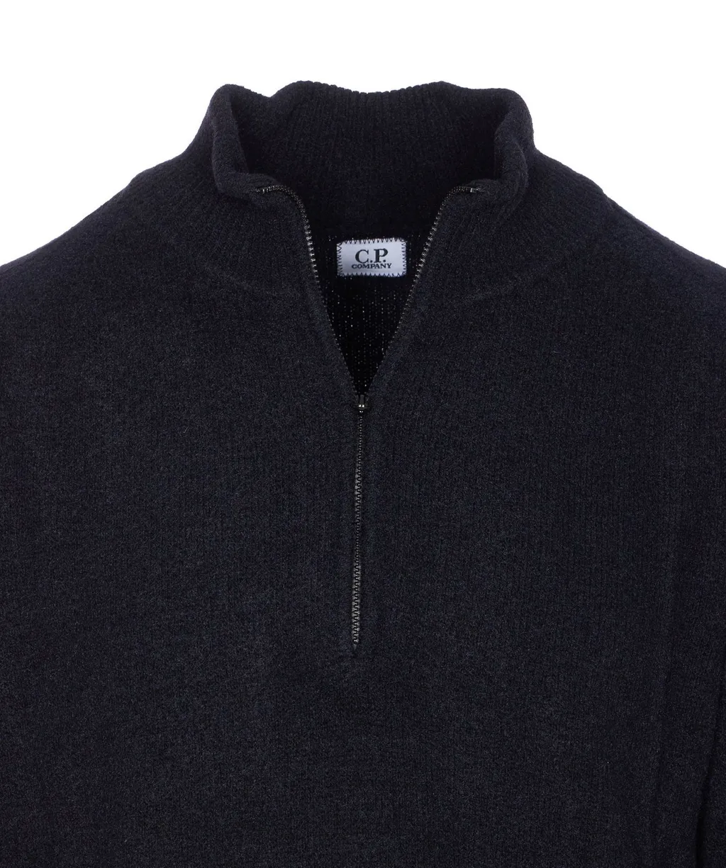 C.P. Company Half-Zip High Neck Sweater