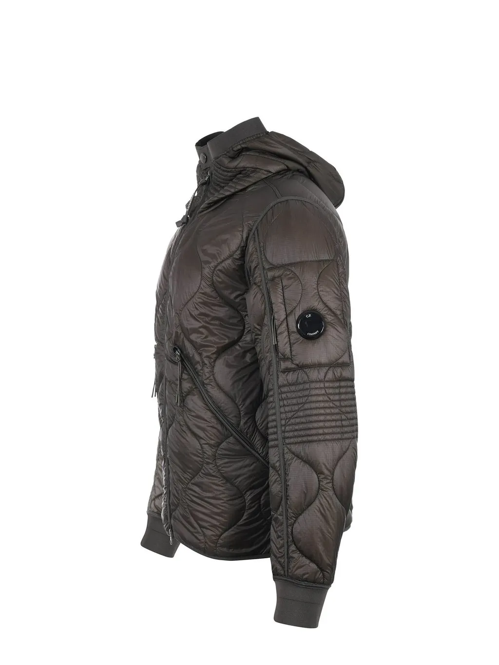 C.P. Company Quilted Hooded Jacket