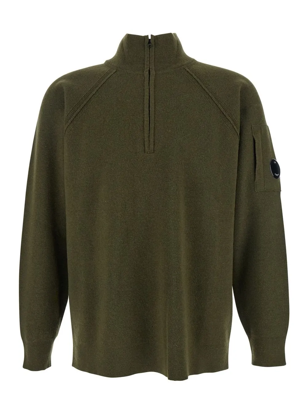 C.P. Company Zip-Pocket Turtleneck Knitwear