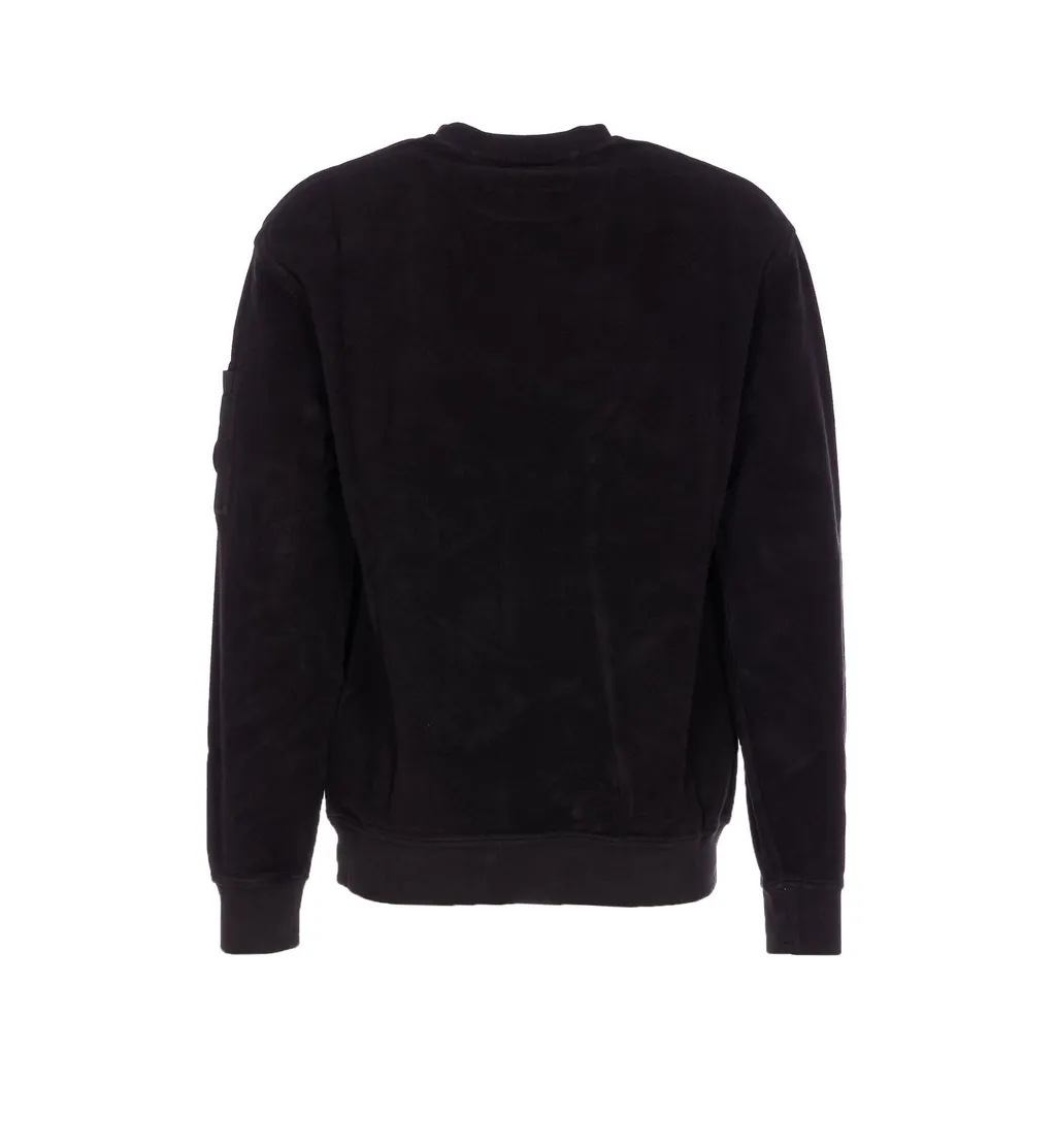 C.P. Company Logo Patch Crewneck Sweater