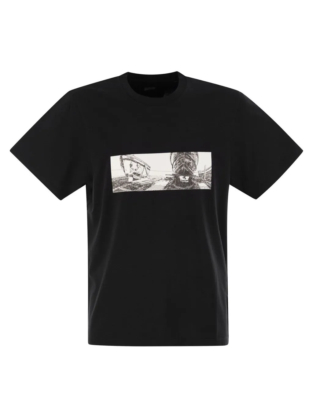 C.P. Company Graphic Print T-Shirt