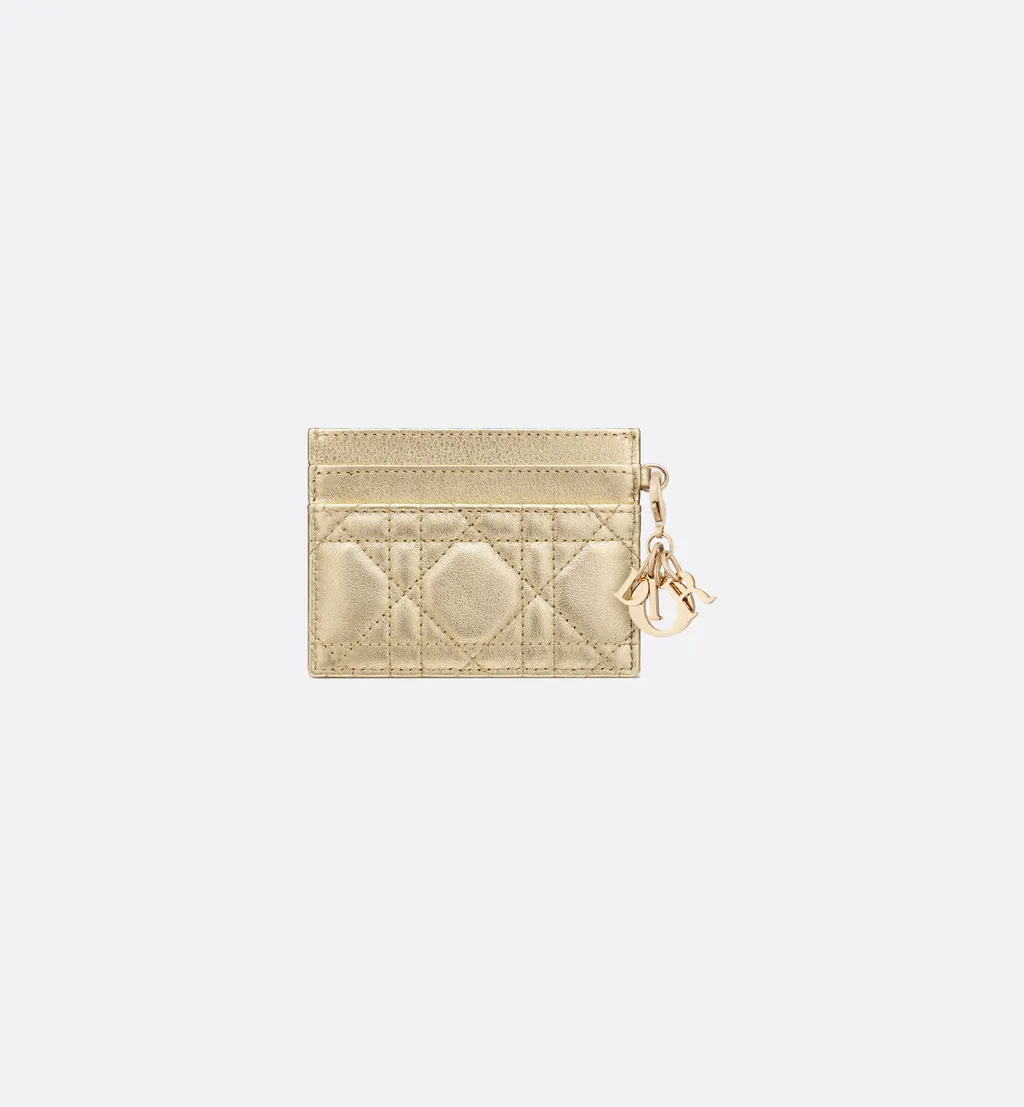 Lady Dior Freesia Card Holder