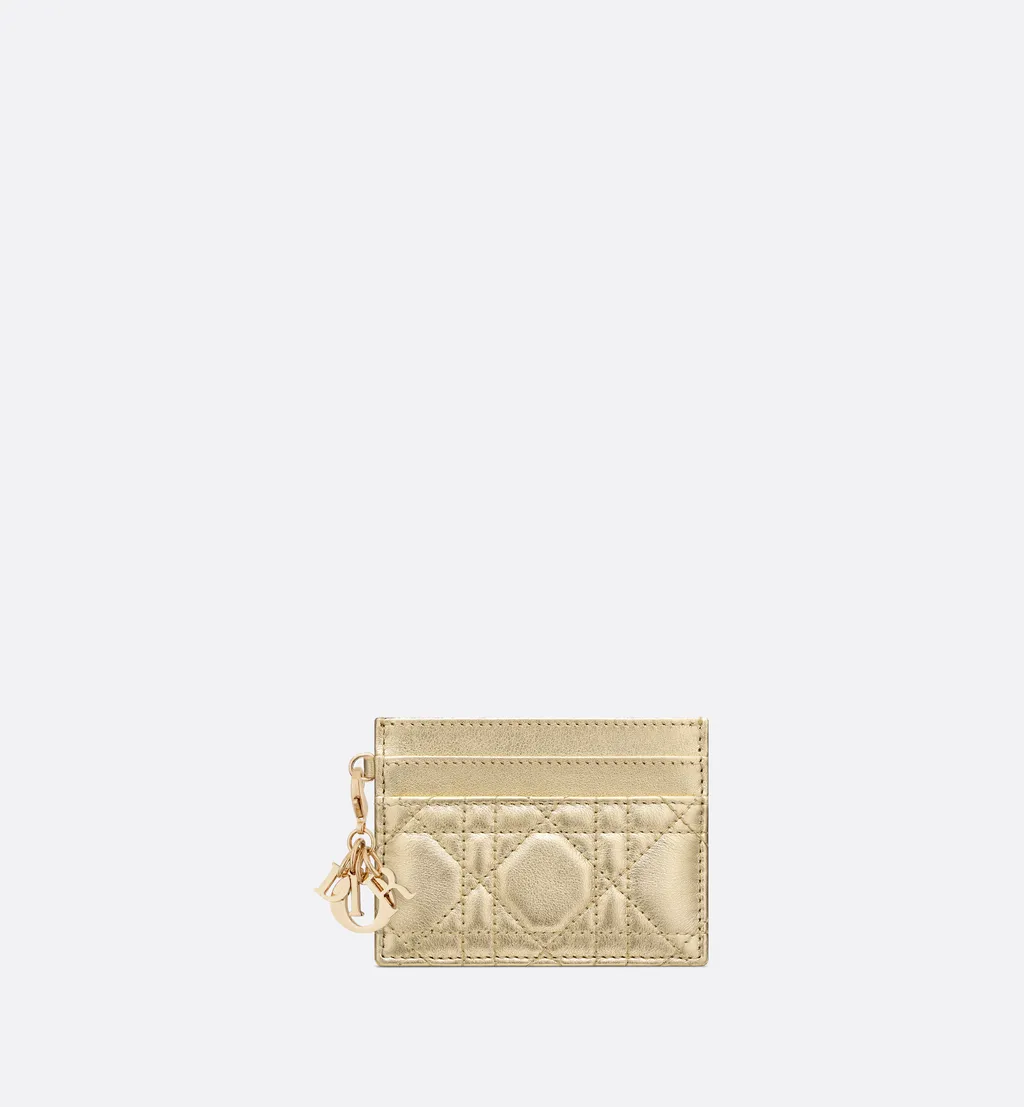 Lady Dior Freesia Card Holder