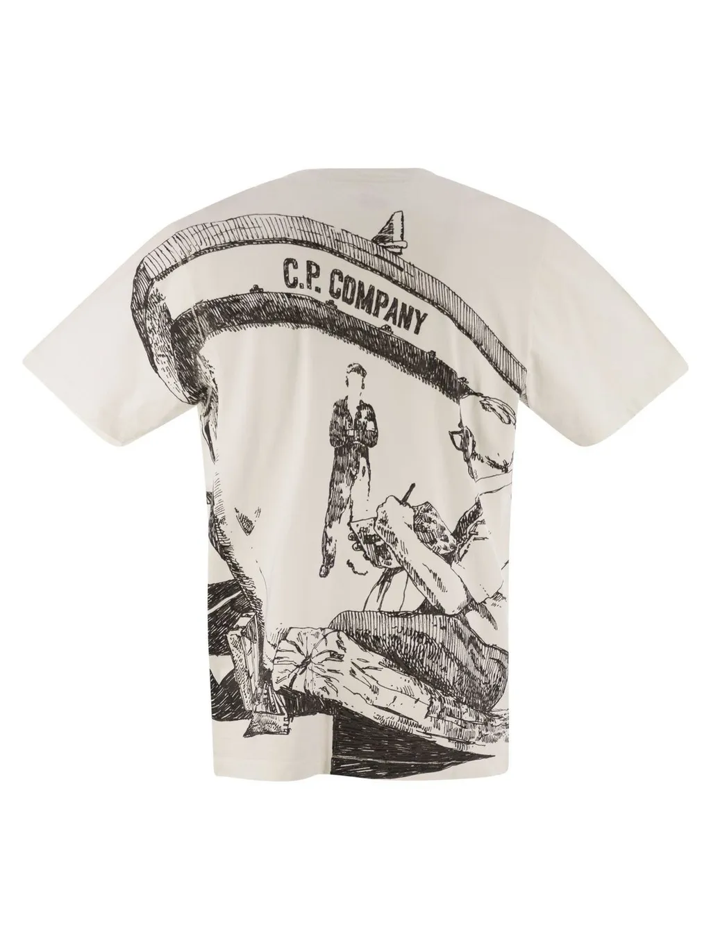 C.P. Company Printed Logo T-Shirt
