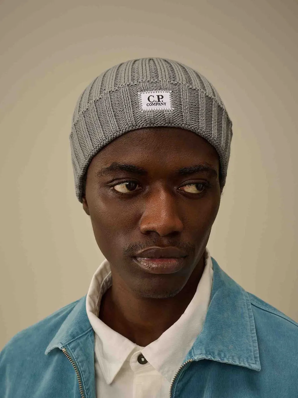 C.P. Company Ribbed Logo Hat