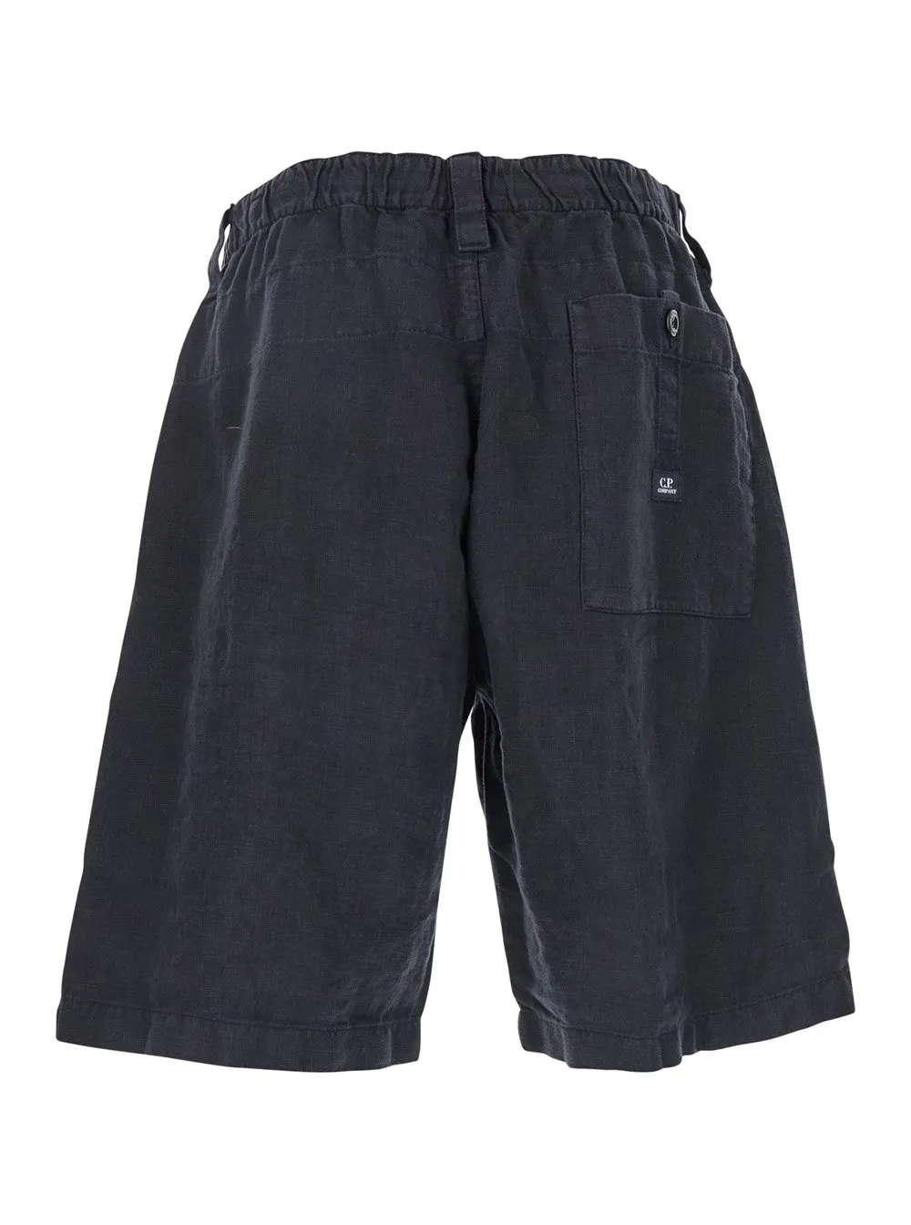 C.P. Company Bermuda Shorts With Logo Patch