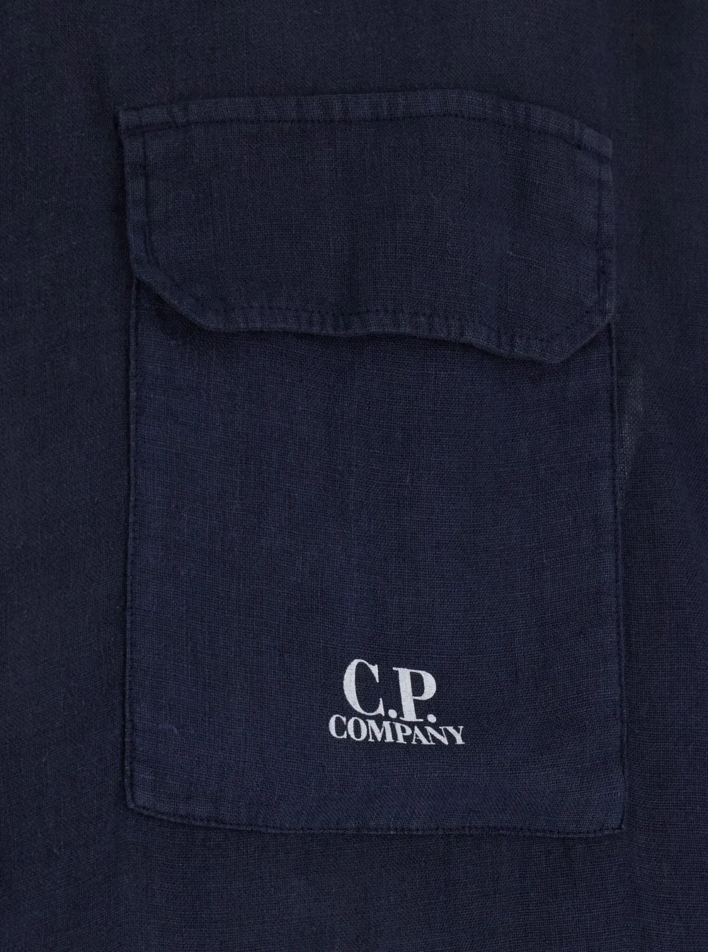 C.P. Company Shirt With Logo Front Print